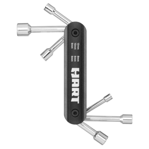 HART 6-Piece Folding Metric Nut Drivers with Durable Housing $4.94