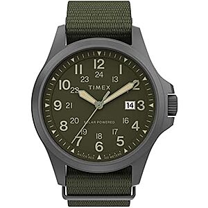 $124.40* | Timex Men's Expedition North Field Post Solar 41mm Watch at Amazon