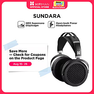 HIFIMAN SUNDARA Over-Ear Planar Magnetic Headphones, High Fidelity Design Metal Casing; free S&H $83.17