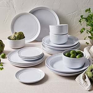 Staub Dinnerware 20-piece Set, Service for 4 $199.99 White or Cream Free Shipping Costco.com