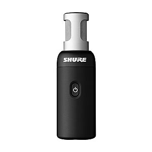 Shure MoveMic 88+ Wireless Stereo Microphone for iPhone & Android - Portable Video Recording Mic with 4 Polar Patterns $132.99