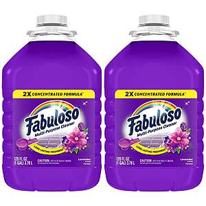 Fabuloso 128 oz. Lavender 2X Concentrated All Purpose Cleaner and Floor Cleaner (2-Pack) $9.58