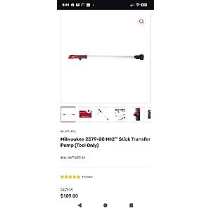Milwaukee M12 Transfer Pump