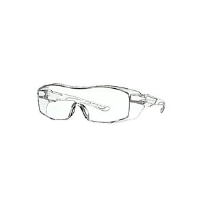 3M Over-the-Glasses Safety Eyeglass Protectors w/ Anti-Scratch Clear Lens & Side Shields $6.26 + Free Shipping w/ Prime or on $35+