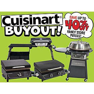 Ollie's - Up to 40% off Cuisinart Grills, Griddles, Small Appliances $150