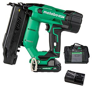 Metabo HPT 18 Gauge Brushless Cordless Brad Nailer Kit, NT1850DFT $177.3