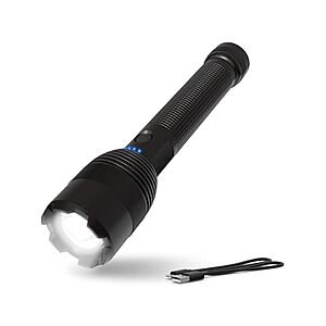 $24.99: Energizer 10000XT-R Rechargeable LED Tactical Flashlight (10,000 Lumens) at Woot!