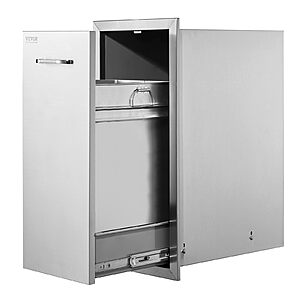 $124.99: VEVOR Outdoor Kitchen Drawers 13.4"W x 25.7"H x 19.6"D Stainless Steel at Amazon