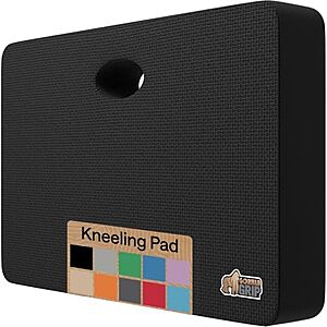 $12.99* | 17.5" x 11" GORILLA GRIP Extra Thick 1.3" Soft Foam Kneeling Pad at Amazon