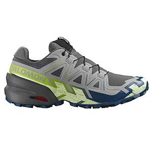 Salomon Men's Speedcross 6 Low Trail Running Shoes $108.77