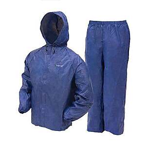 Frogg Toggs Youth Ultra-Lite II Waterproof Packable Rainsuit - Blue $17.77