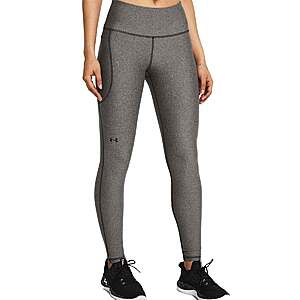 Under Armour Women's Tech Casual Leggings - Charcoal Light Heather/Black $27.77