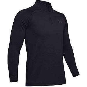 Under Armour Men's ColdGear Base 4.0 Half Zip Long Sleeve Shirt $61.77