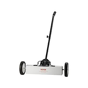 45-Lb VEVOR Rolling Magnetic Sweeper w/ Wheels $29.99 + Free Shipping w/ Prime
