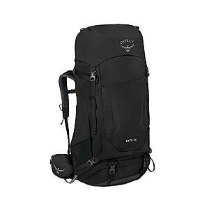YMMV: Osprey Women's Kyte 68 Liter Backpacking Pack - Black, Medium/Large $156.92