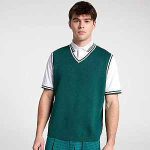 Walter Hagen Men's Club House Sweater Vest (Dark Green) $8.98 + Free Shipping on $49
