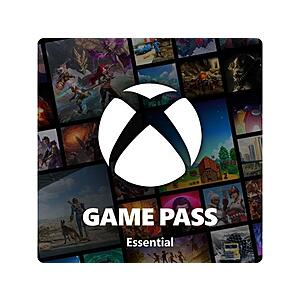 Xbox 3 Month Game Pass Essential - US Registered Account Only (Email Delivery), $19.99, Newegg