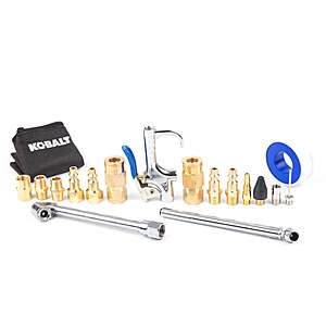 Kobalt Air Tool Accessory Kit - 18-pc, $14.48, Lowe's