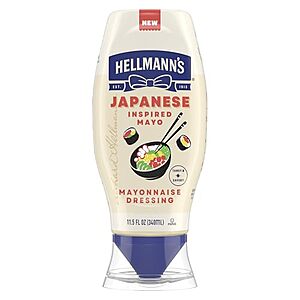 [SnS, AC] $2.47* | 11.5-Oz Hellmann's Mayonnaise Dressing (Japanese Inspired) at Amazon