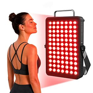 SANSI 120W Dual-Wavelength Red Light Therapy Panel w/ 660nm & 850nm LEDs $113.99 + Free Shipping