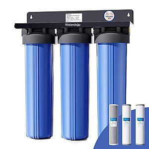 Waterdrop WHF3T-FG 3-Stage Whole House Water Filter System $267.29 + Free Shipping
