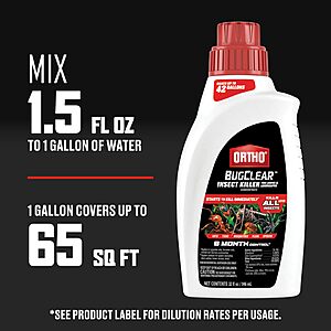 Ortho BugClear Insect Killer for Lawns & Landscapes Concentrate, 32 fl. oz. $5.4
