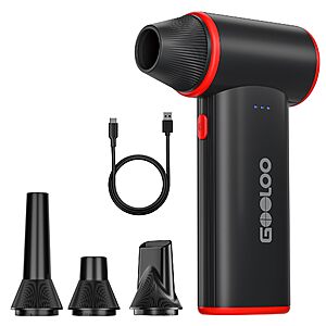 Amazon – GOOLOO F3 150,000-RPM Rechargeable Compressed Air Duster - $29.91 w/ Code