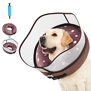 Amazon – Avont 2-in-1 Inflatable Dog Recovery Cone w/ Clear Shield - $16.79 w/ Code