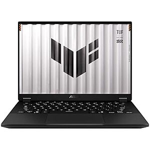 $1799.99* | ASUS TUF A14 Gaming Laptop: 14" 165Hz 1600p Display, Ryzen AI Max+ 392 CPU, Radeon 8060S GPU, 32GB RAM & 1TB SSD at Amazon