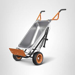 [YMMV, AC] $94.49* | Worx 8-in-1 Aerocart Garden Cart / Wheelbarrow Heavy Duty Dolly (200-Lbs Lift) at Amazon