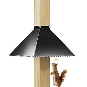 Amazon – Metal Squirrel Baffle for Bird Feeder Pole - $13.19 w/ Code