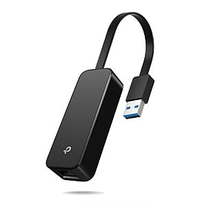 TP-Link USB to Ethernet Adapter (UE306), 1Gbps Gigabit RJ45 to USB 3.0 Network Adapter $9.93