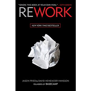 $1.99 | Rework (eBook) by Jason Fried, David Heinemeier Hansson