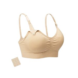 Stelle Women's Seamless Wireless Nursing Bra w/ Removable Pads (S-XXL, Various Colors) $5.99 + Free Shipping w/ Prime or on $35+