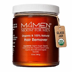 15% Off MOOM Organic Sugar Wax for Men 12 oz – $22.10 with Extra 10% Coupon + 10% Promo (Reg. $32.50) at Amazon
