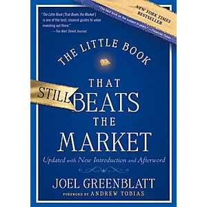 $2.99 | The Little Book That Still Beats the Market (Little Books. Big Profits) (Kindle eBook) by Joel Greenblatt