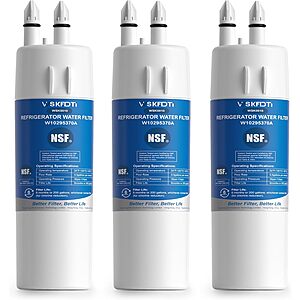 3-Count WSKFDTI Refrigerator Water Filter Replacements for Whirlpool Filter 1 (W10295370A/EDR1RXD1) $13.19 w/ S&S + Free Shipping w/ Prime or on $35+