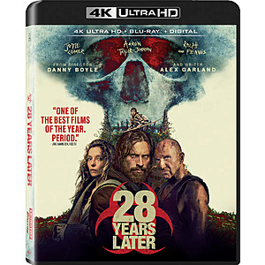 28 Years Later - 4K Blu-Ray [Standard] [4K Ultra HD Blu-ray] $19.41 Bestbuy.com