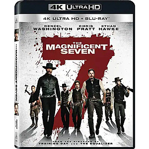 The Magnificent Seven - 4K Blu-Ray [Standard] [4K Ultra HD Blu-ray] $13.24 Bestbuy.com