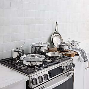 Today Only 09/07 All-Clad D3 13-piece Stainless Steel Cookware Set $649.99 Free Shipping Costco.com