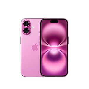 Target YMMV Clearance: Apple iPhone 16 (128GB) - Pink $464.99