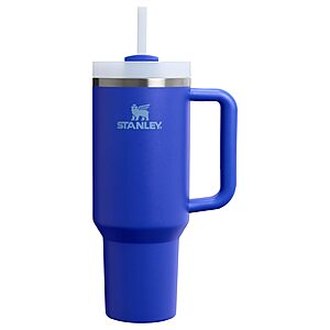 STANLEY Quencher H2.0 Flow State Tumbler, 40 oz, Cobalt $27