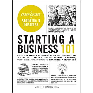 $3.99 | Starting a Business 101 by Michele Cagan CPA
