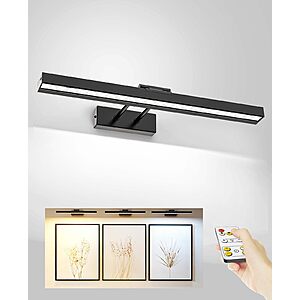 16" PESUTEN Wireless Battery-Operated Picture Light w/ Remote $13.49 + Free Shipping w/ Prime or on $35+