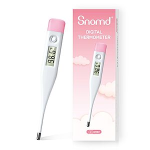 Snomd Digital Oral Thermometer (DT007) $3.59 + Free Shipping w/ Prime or on $35+