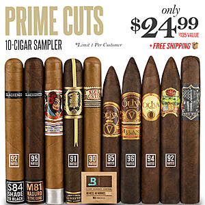 Prime Cuts 10-Cigar Sampler~$24.99 @ Cigar Page~Free Shipping!