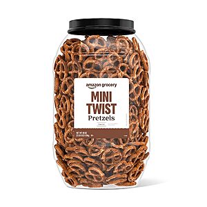 Amazon Grocery, Mini Twist Pretzels, 40 Oz~$6.08 With S&S @ Amazon~Buy 4 & Save More!