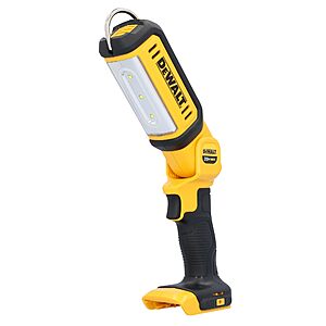 DEWALT 20V MAX LED Pivoting Head Work Light, Bare Tool Only (DCL050) at Amazon $45.1