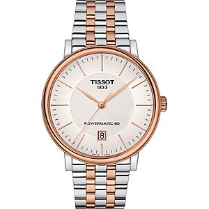 Tissot Carson Premium, Swiss Automatic, 40mm, Silver Dial, Men’s Watch $536.25