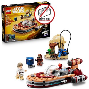 215-Pc LEGO Star Wars SMART Play: Luke’s Landspeeder Set (75420) $31.95 + Free Shipping w/ Circle Card or on $35+